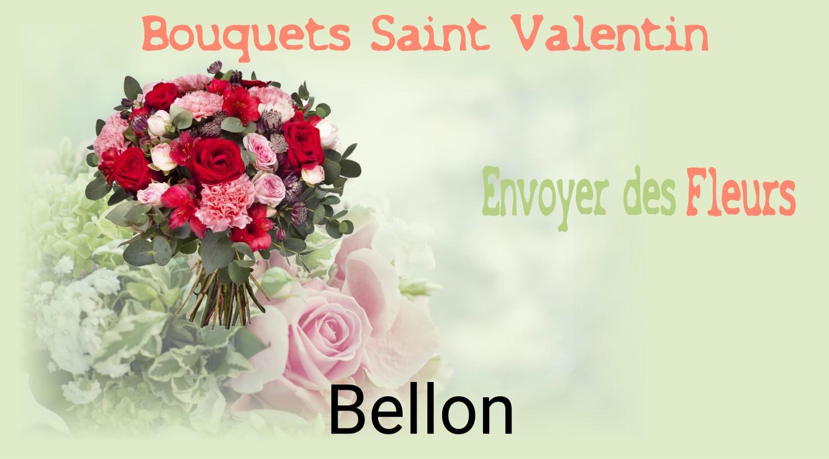 Roses de Saint-Valentin livrées à Bellon